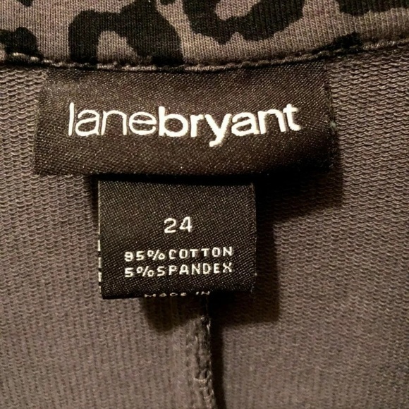 Lane Bryant animal print blazer size 24 - Picture 2 of 2